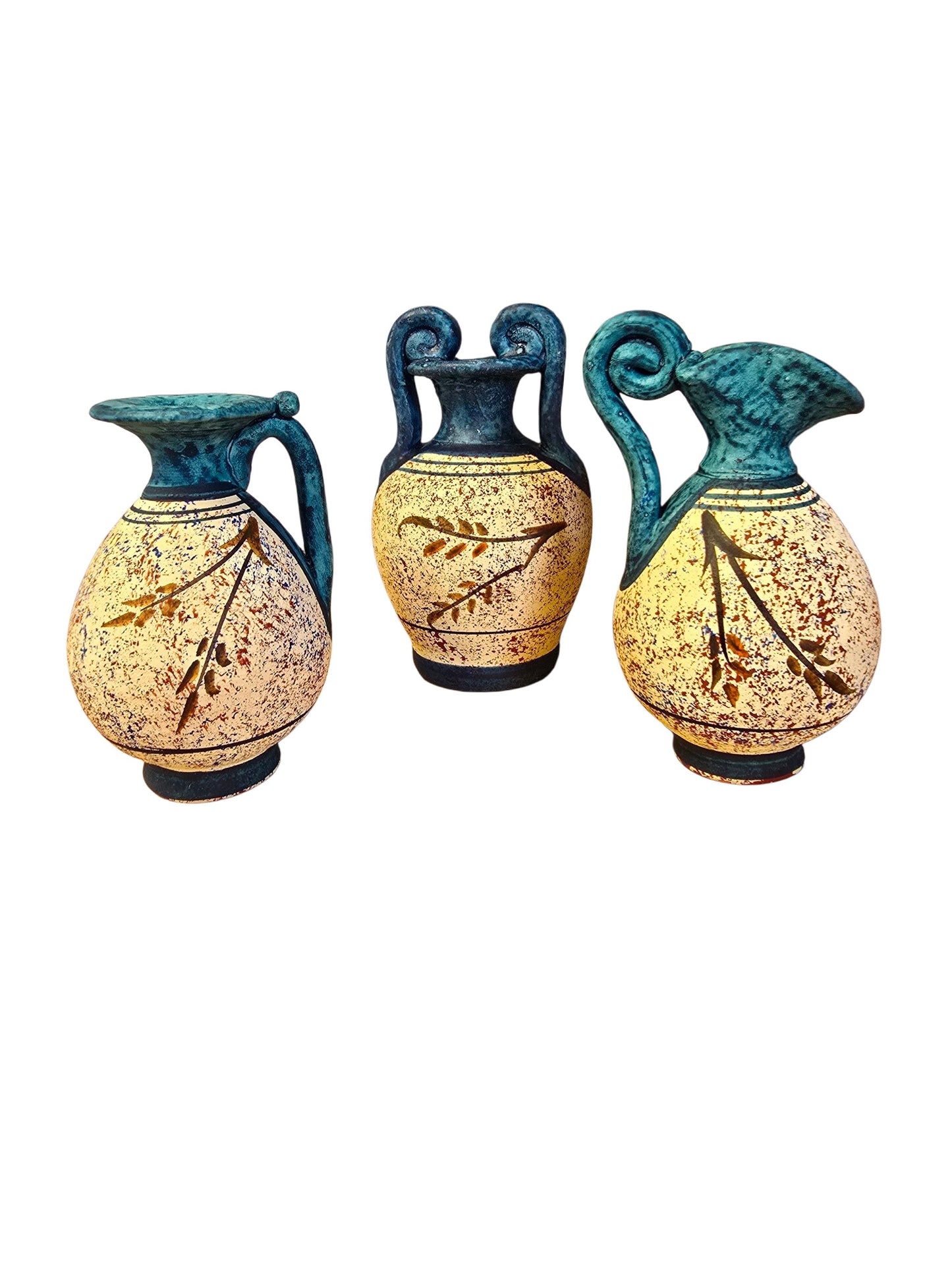 Handmade & Hand-Painted Greek Mythology Mini Vase – Imported from Athens, Greece