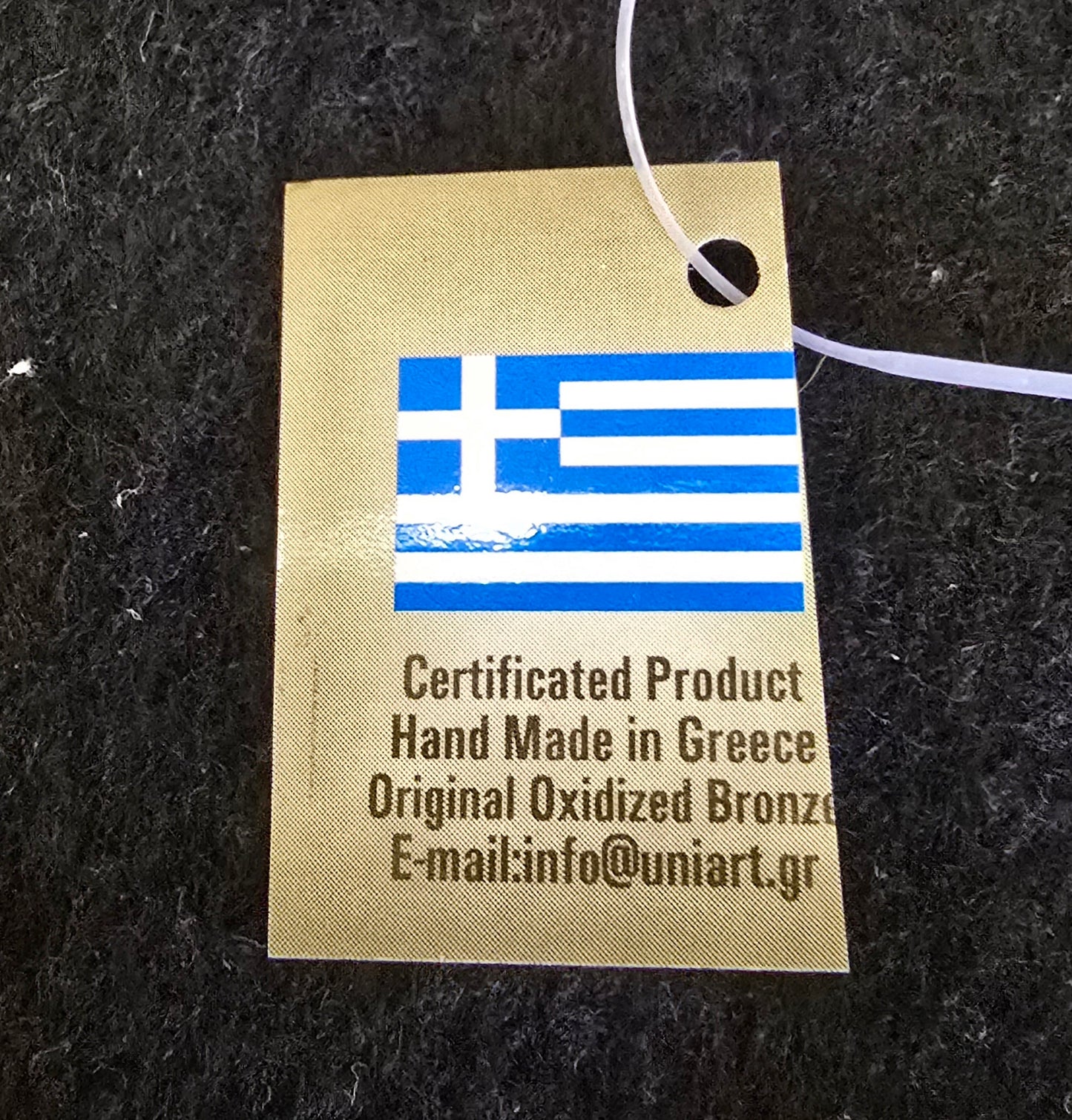 Bronze Zeus Statue - Patina Finish