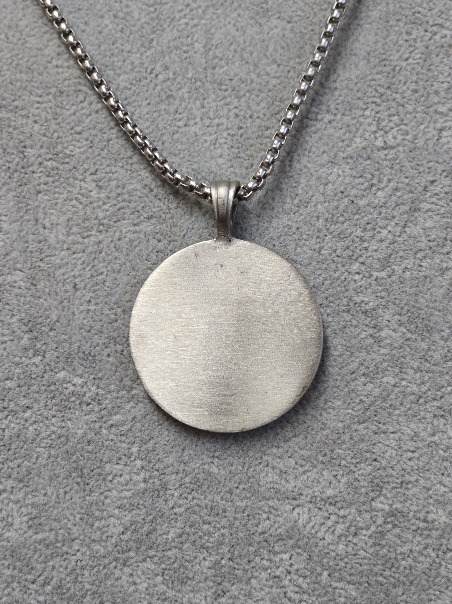 Athena Stainless Steel Pendant Necklace – Strength & Wisdom