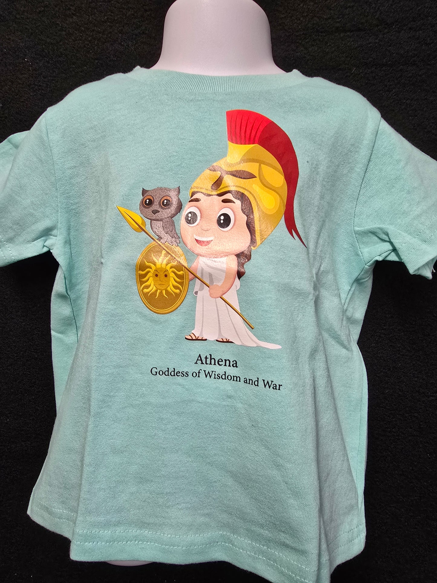 Athena – Goddess of Wisdom Toddler Tee