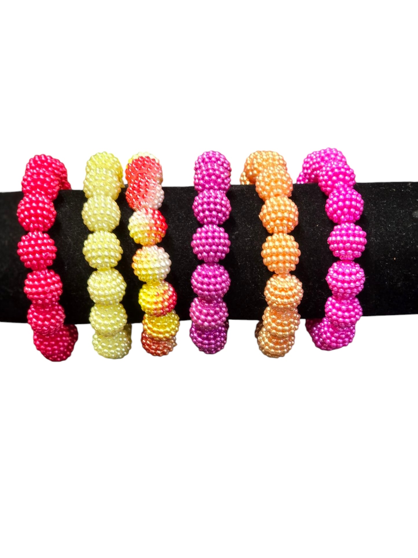 Child's Bubblegum Bead Bracelet