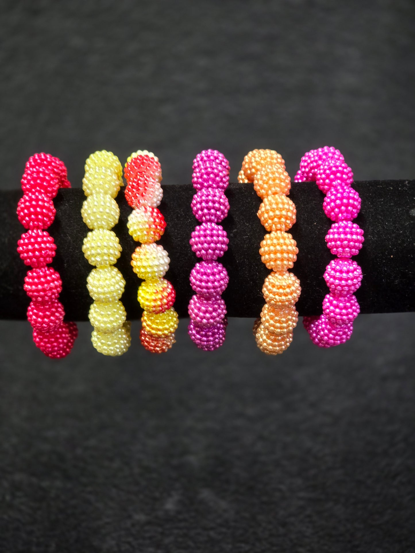 Child's Bubblegum Bead Bracelet