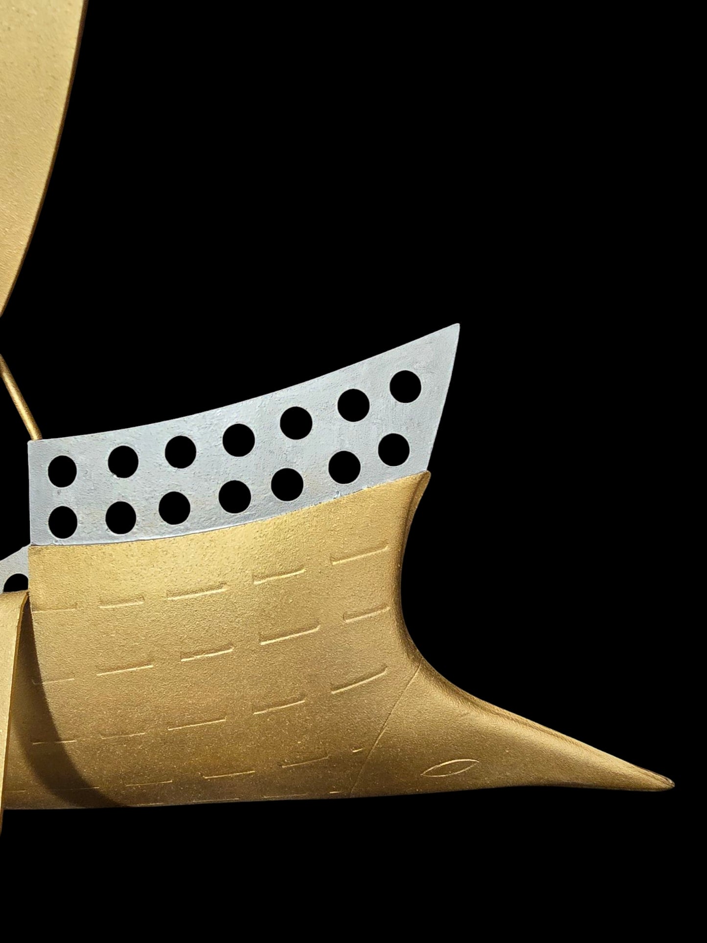Handcrafted 3D Wrought Iron Ship – Imported from Crete