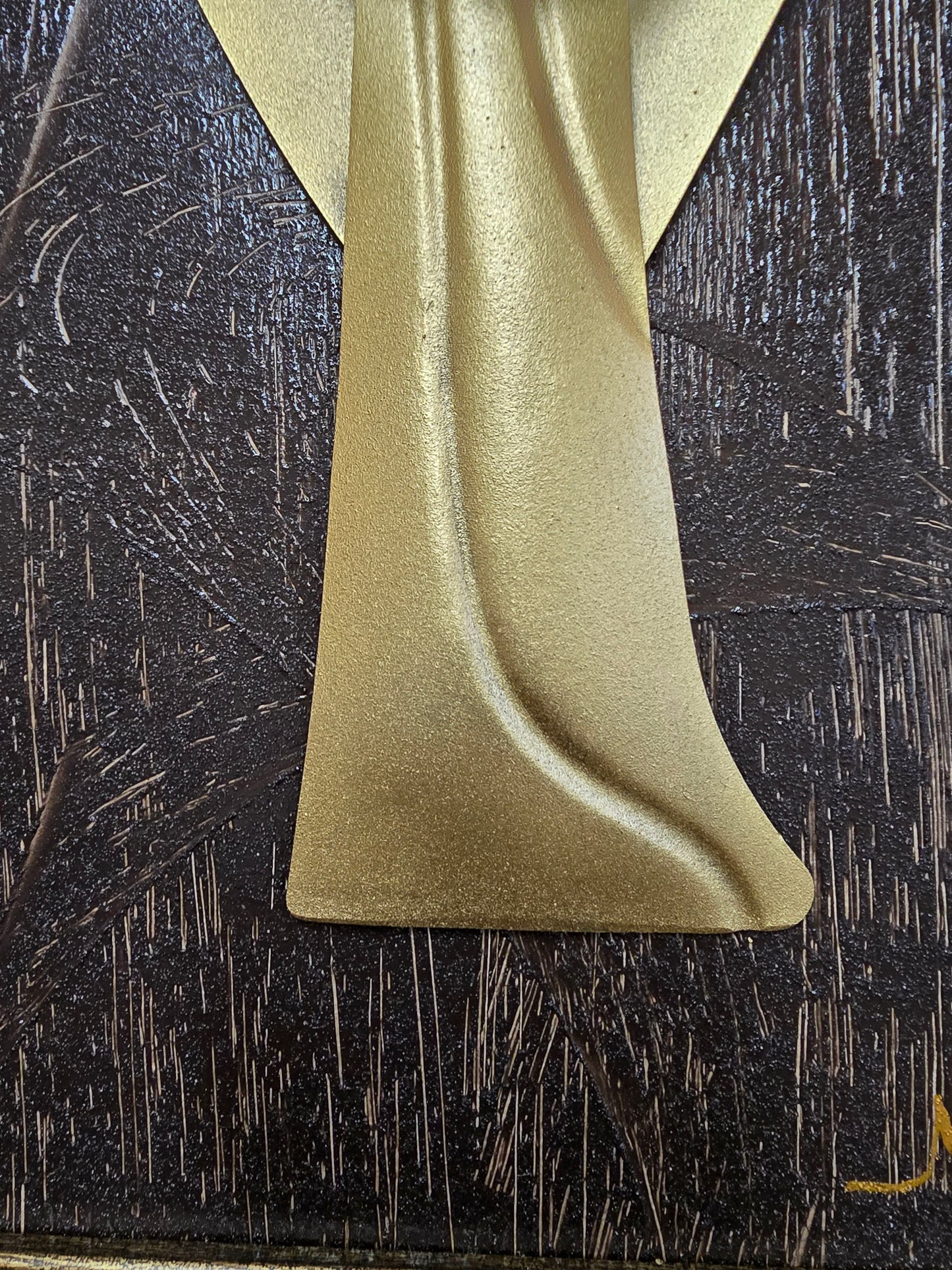 Handmade Madonna and Child – Imported from Crete, Framed