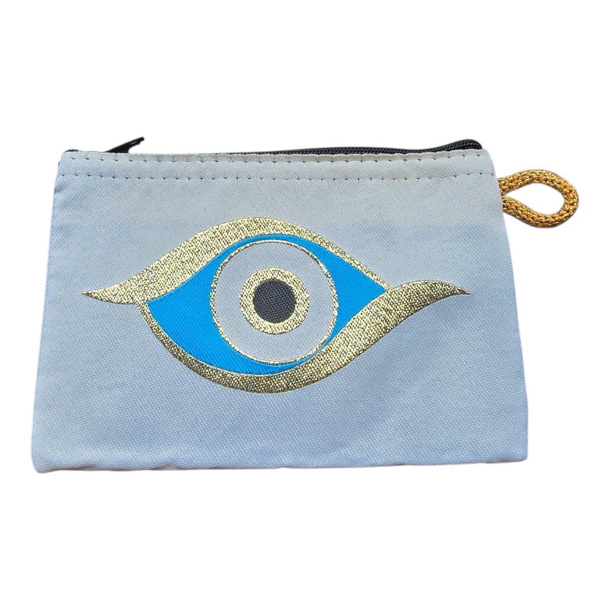 Evil Eye Zip Coin Purse