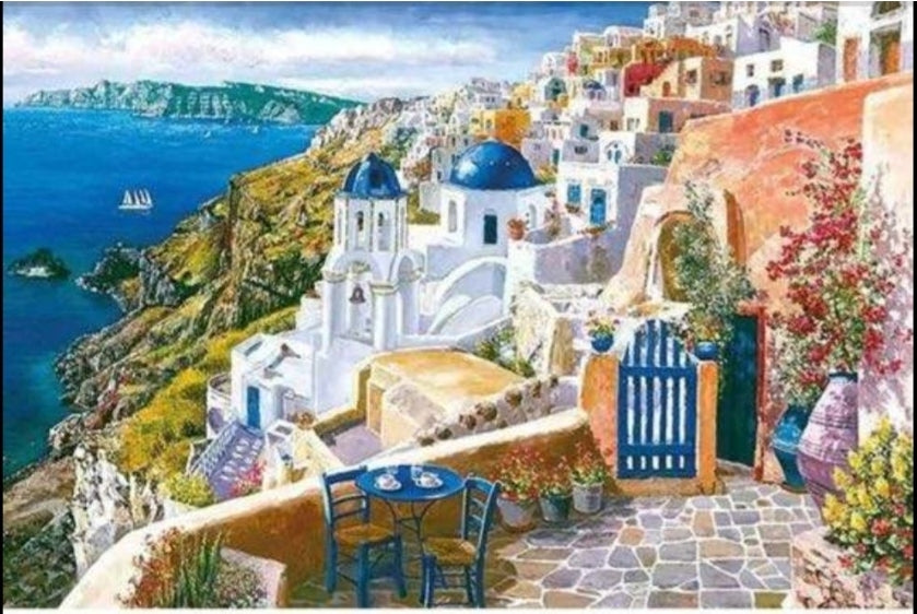Santorini Paradise 1000-piece puzzle