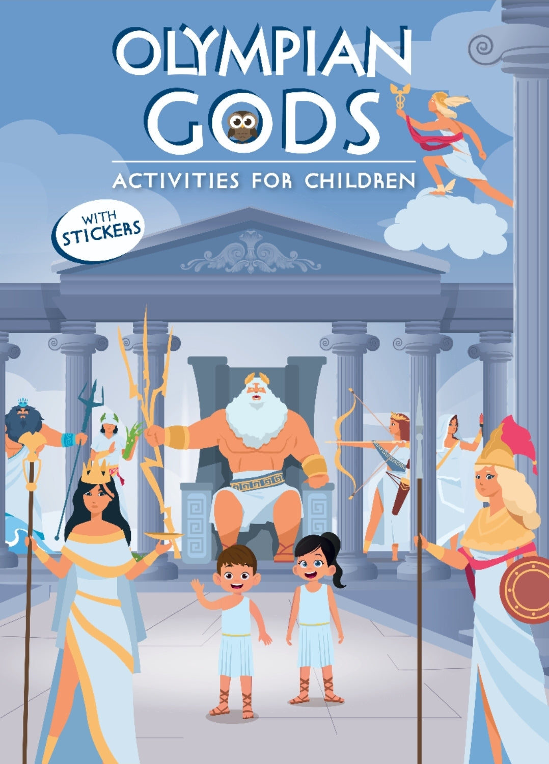 "Olympian Gods: Mythical Fun Activity Book"