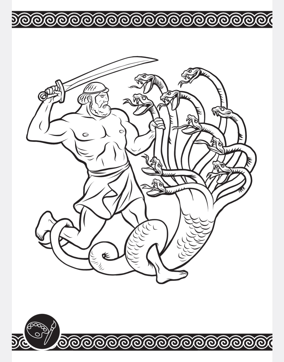 "Olympian Gods: Mythical Fun Activity Book"