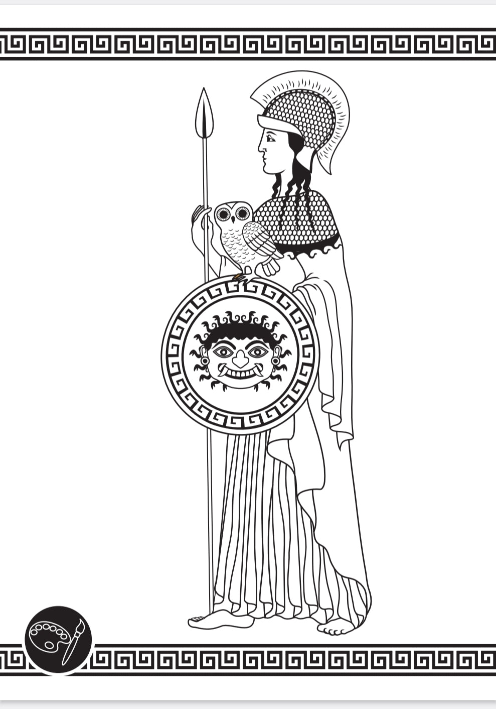 "Olympian Gods: Mythical Fun Activity Book"