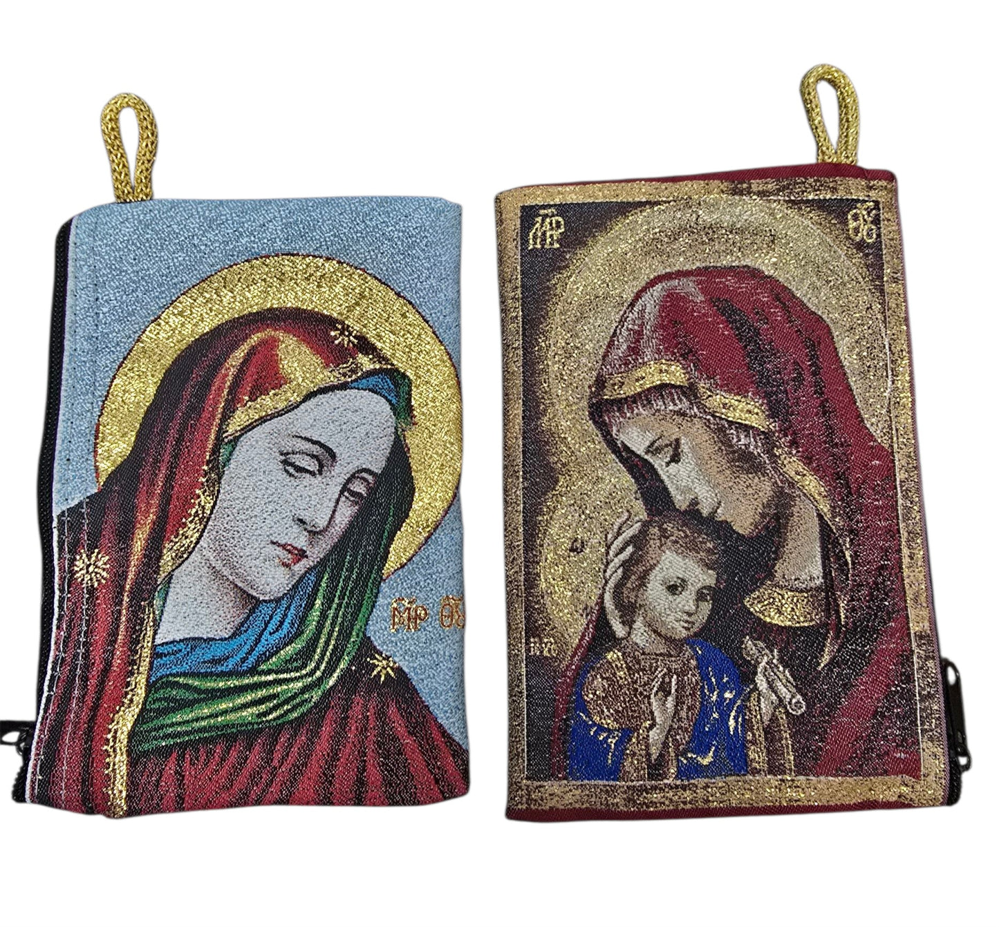 Elegant Tapestry Woven Purses: Faith-Inspired Functionality