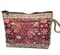 Woven Tapestry Makeup Bag