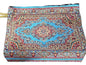 Woven Tapestry Makeup Bag
