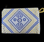 Small Woven Tapestry Purse – Greek Key Design