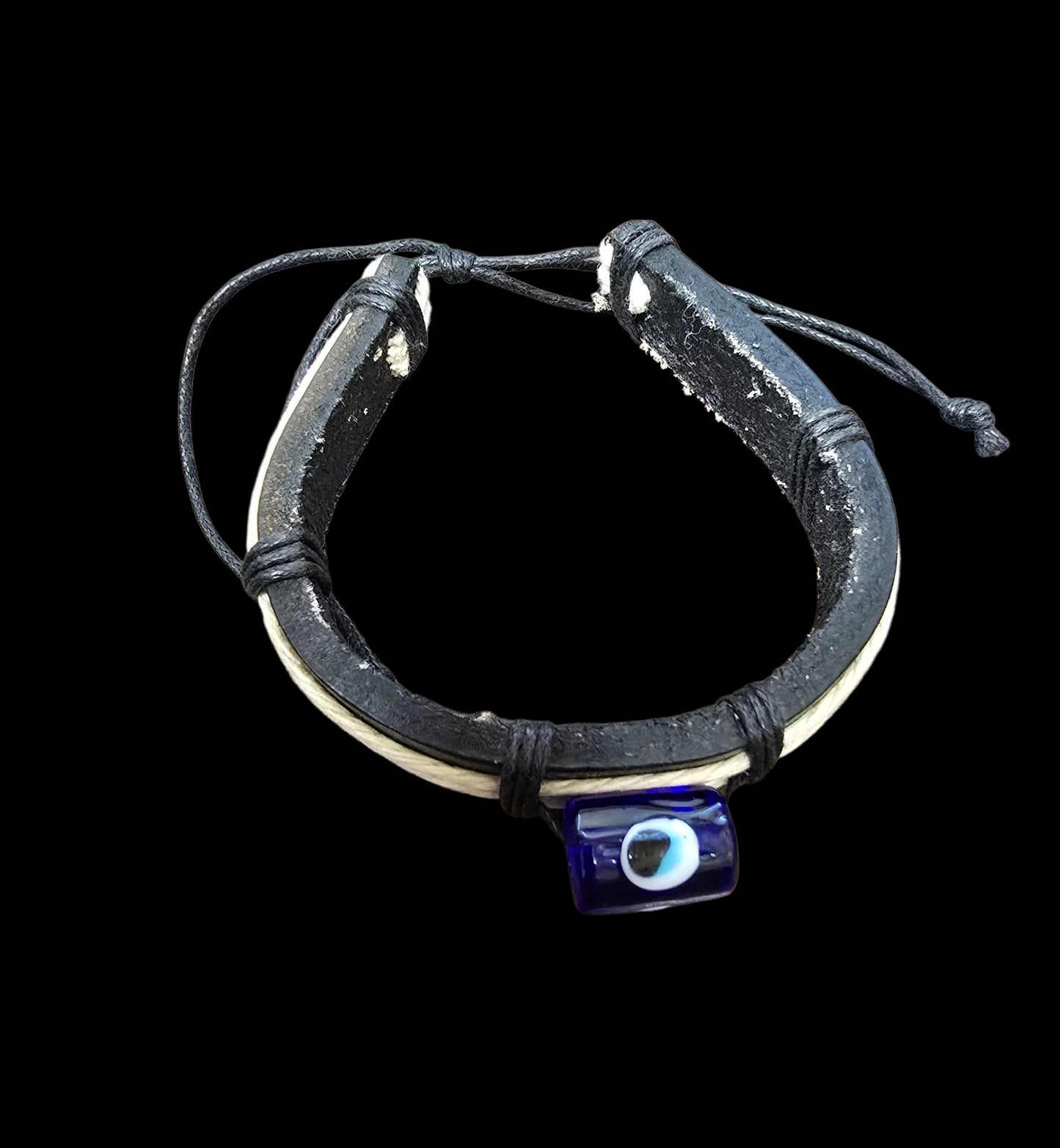 Leather Adjustable Mati Bracelet