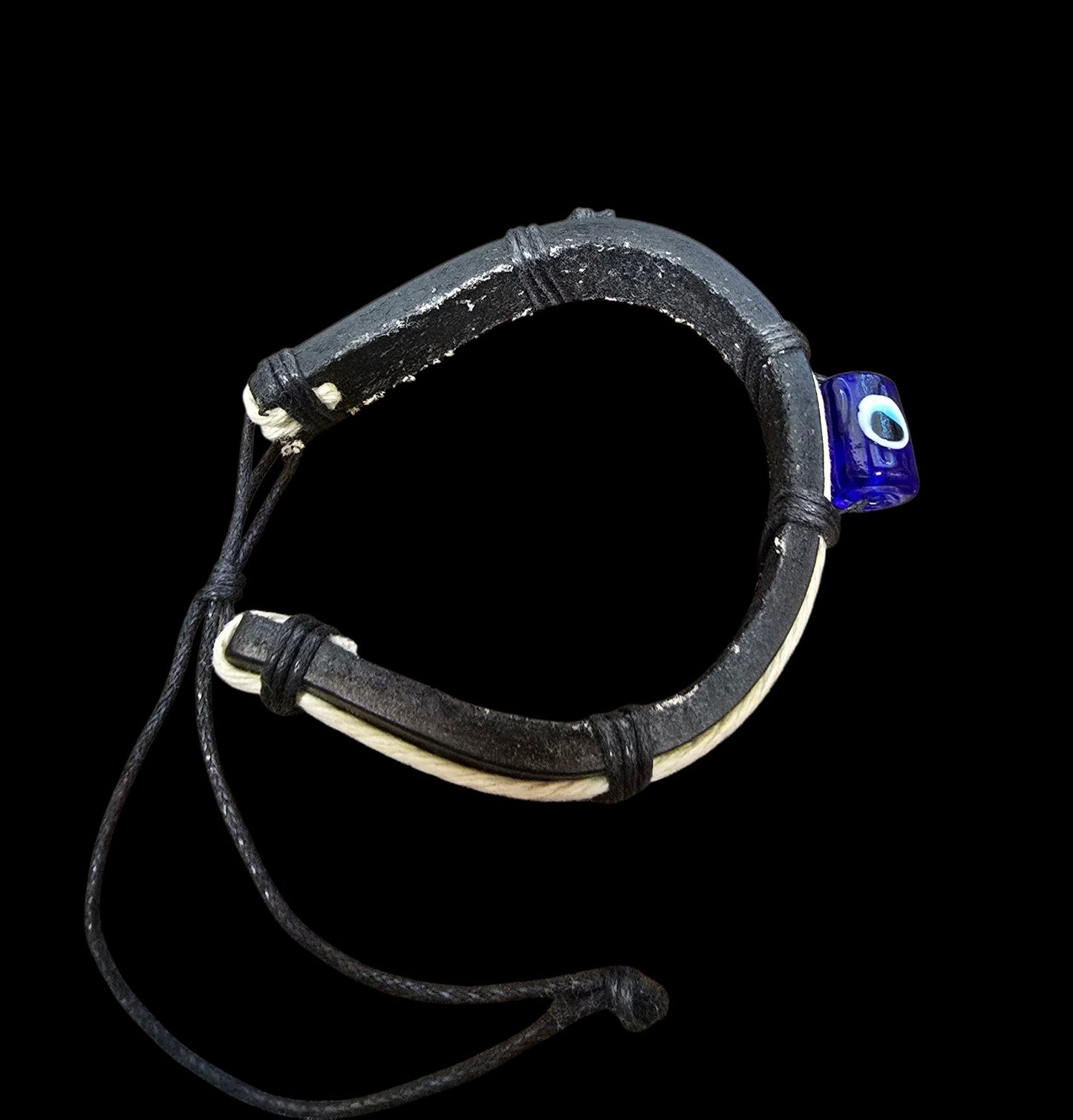 Leather Adjustable Mati Bracelet