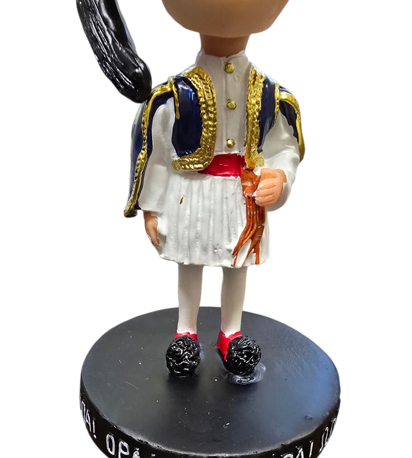 Tsolias Greek Evzone Bobblehead Figurine