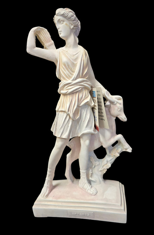 Alabaster Statue of Artemis – Goddess of the Hunt