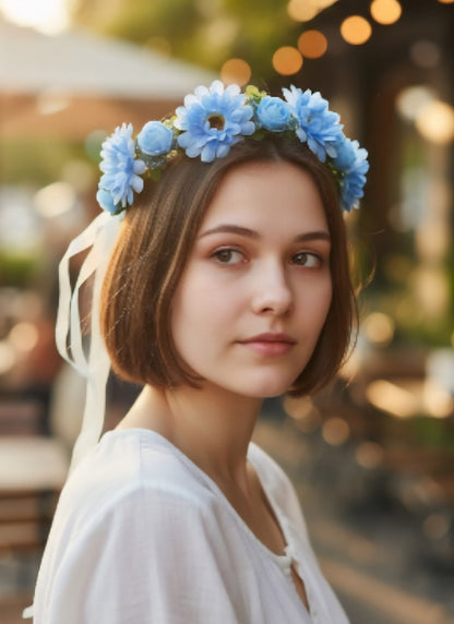Handmade Floral Fabric Headbands