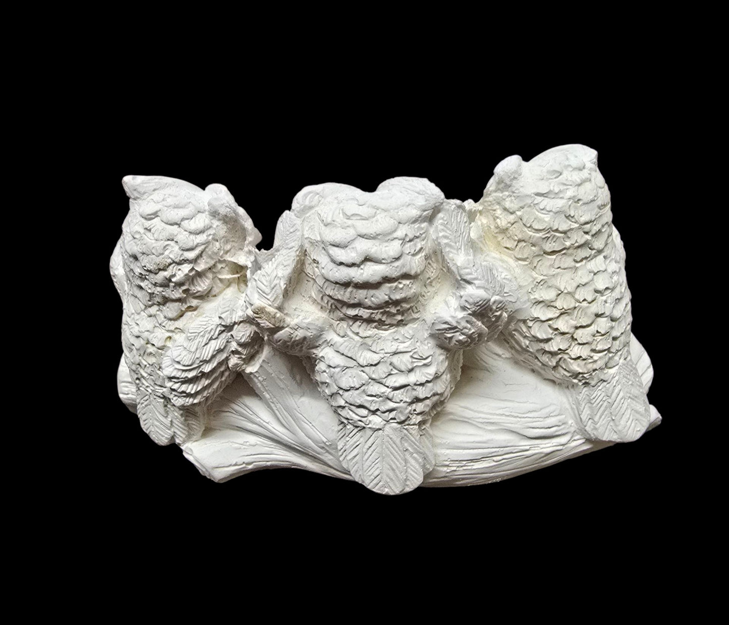 Three Wise Owls Figurine – Imported from Greece