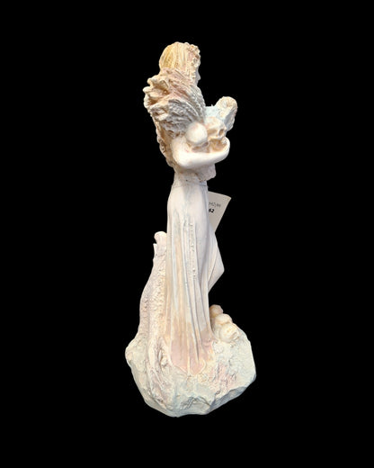 Alabaster Statue of Persephone – Goddess of the Underworld & Spring (10.5”)