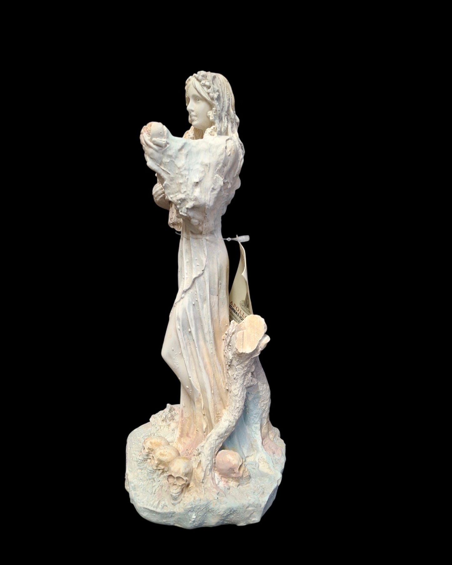 Alabaster Statue of Persephone – Goddess of the Underworld & Spring (10.5”)