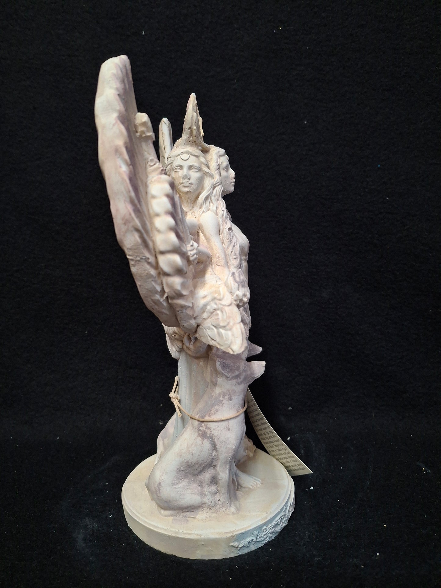 Alabaster Statue of Hekate (Hecate) – Goddess of Magic & Crossroads