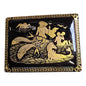 Handmade Greek Ceramic Jewelry Box – Poseidon Design with 24K Gold
