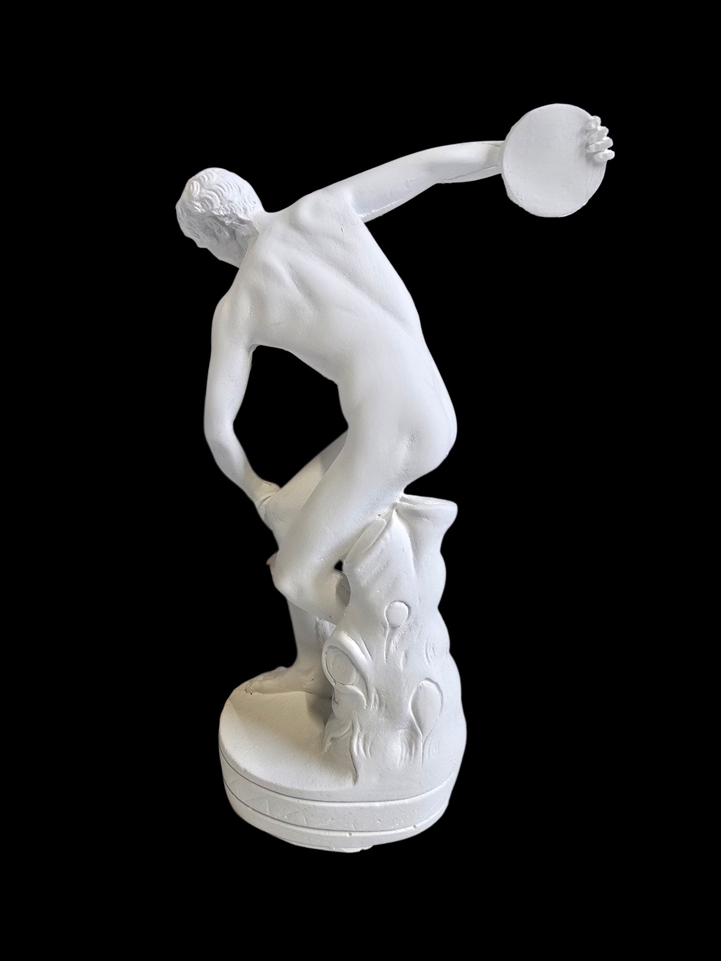 Alabaster Discobolus (Discus Thrower) Statue – 7.5"