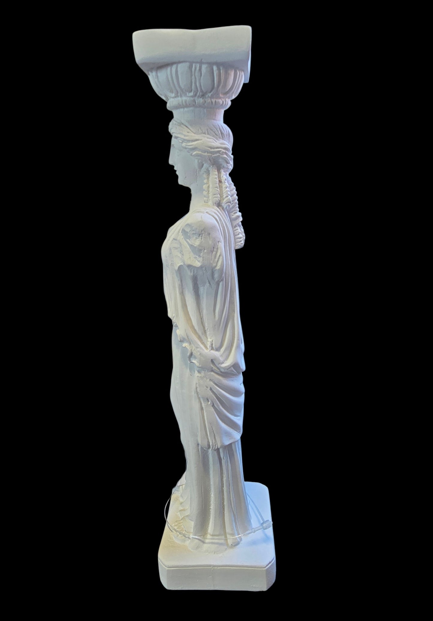 Alabaster Karyatid Statue – Imported from Greece