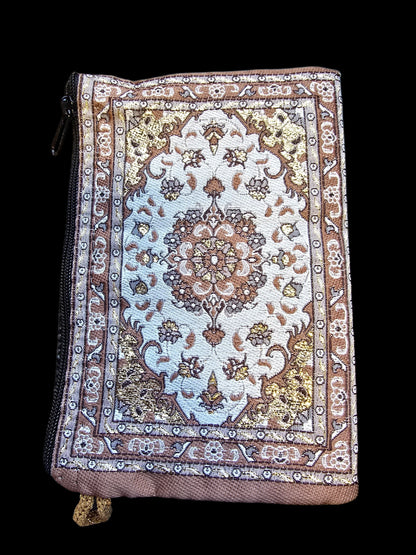 Persian‑Style Woven Tapestry Coin Purse