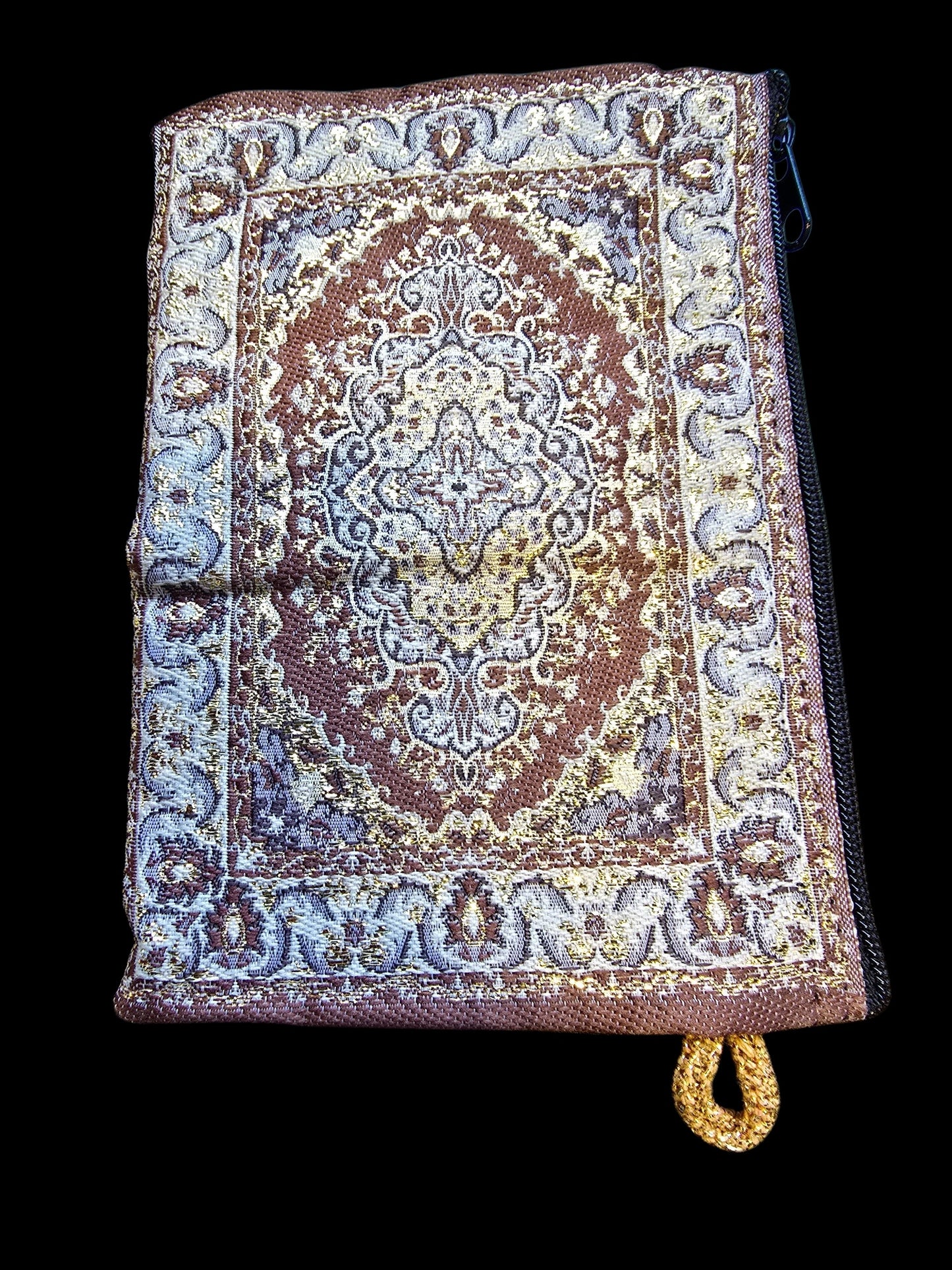 Persian‑Style Woven Tapestry Coin Purse