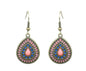Boho Water Drop Dangle Earrings with Faux Gemstone – Assorted Styles