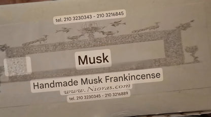 Handmade Musk Frankincense Resin Incense Blend