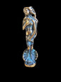 Handmade Bronze Aphrodite Statue with Blue-Green Patina – Imported from Greece