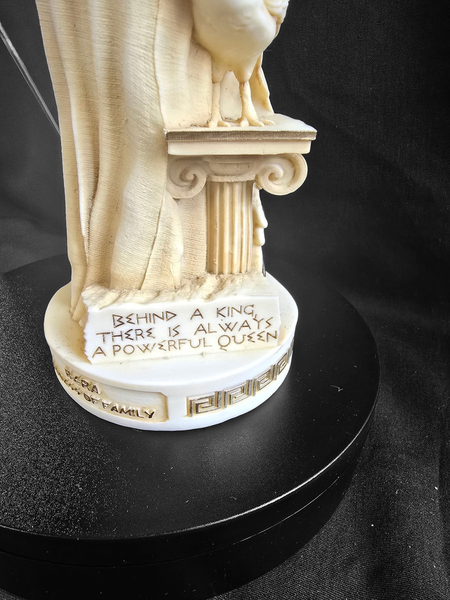 Handmade Alabaster Statue of Hera – Greek Goddess of Marriage & Queenship