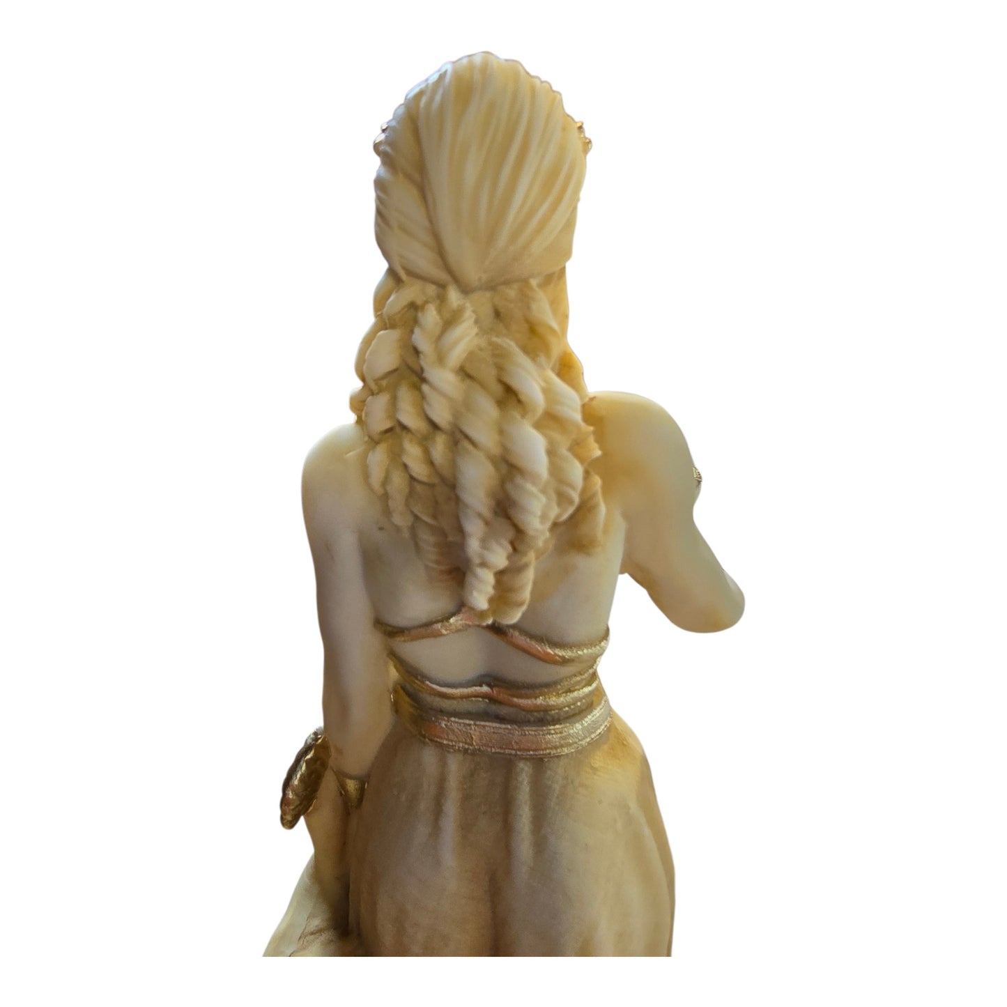Handmade Alabaster Statue of Hera – Greek Goddess of Marriage & Queenship