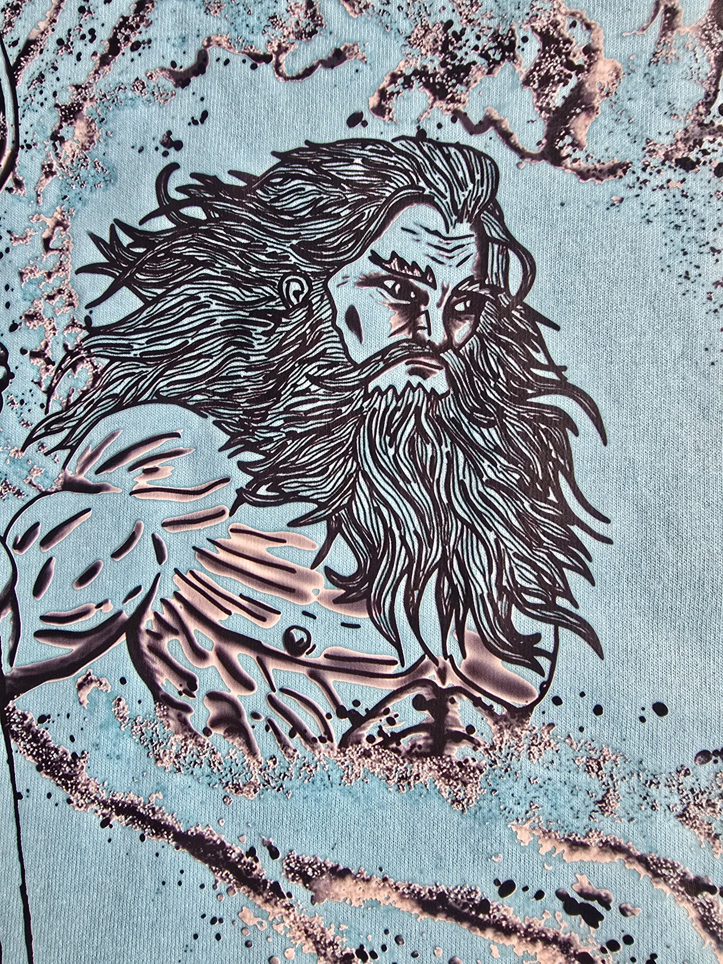 Poseidon Two-Sided Mythology T-Shirt