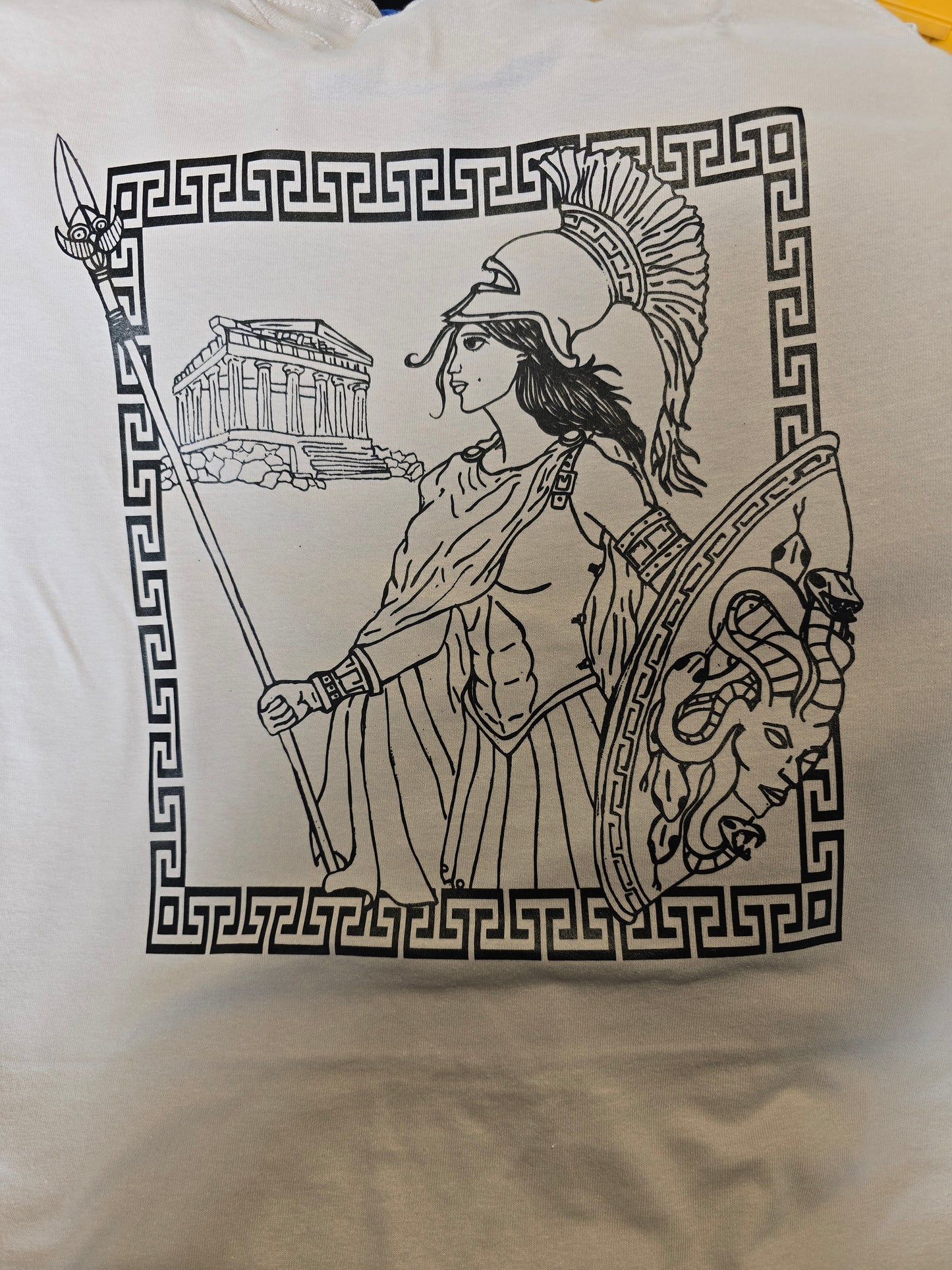 Athena Goddess of Wisdom & War T-Shirt - 2 Sided
