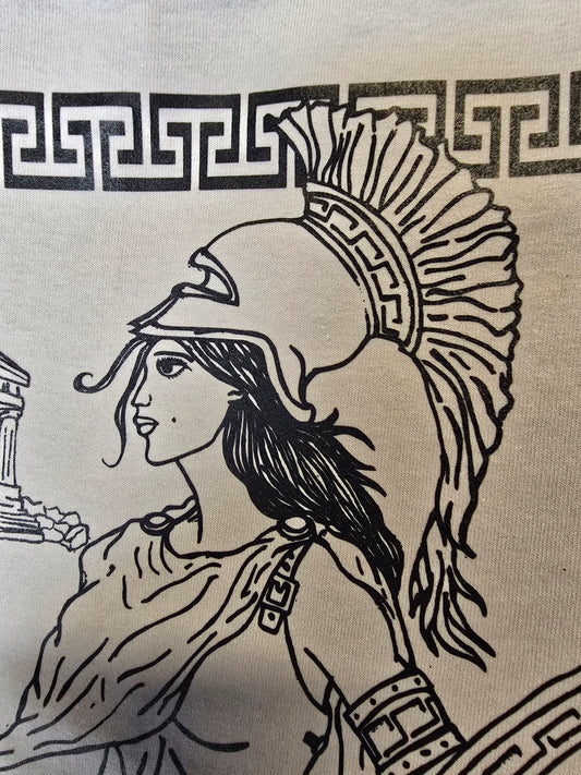 Athena Goddess of Wisdom & War T-Shirt - 2 Sided