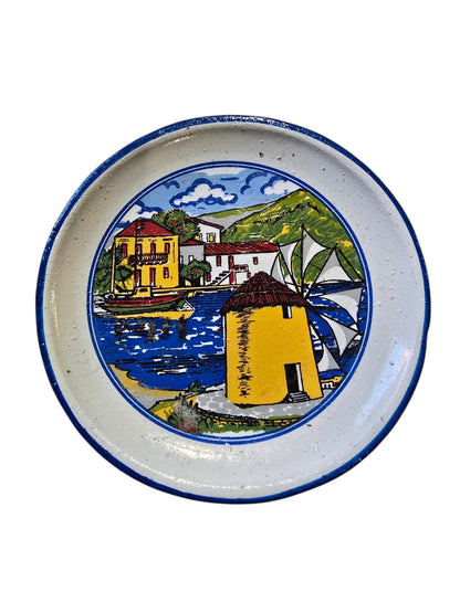 Handmade Ceramic Plate Magnets - Authentically Greek
