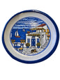 Handmade Ceramic Plate Magnets - Authentically Greek