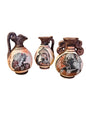 Handmade & Hand-Painted Greek Mythology Mini Vase – Imported from Athens, Greece
