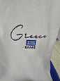 Greek Embroidered Quarter-Zip Pullover – Imported from Athens, Greece