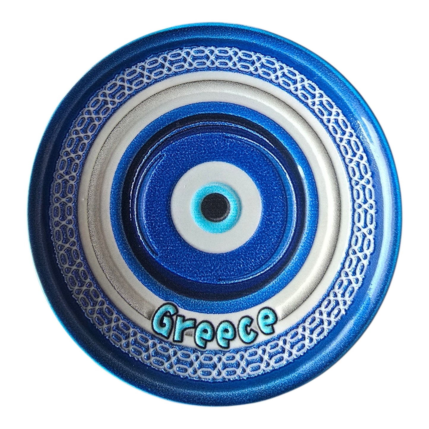 Evil Eye (Mati) Plate Magnet – Imported from Greece