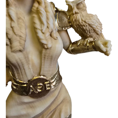 Athena – Goddess of Wisdom Alabaster/Resin Statue