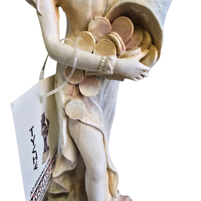 Tyche – Goddess of Chance, Fate & Fortune Alabaster Statue