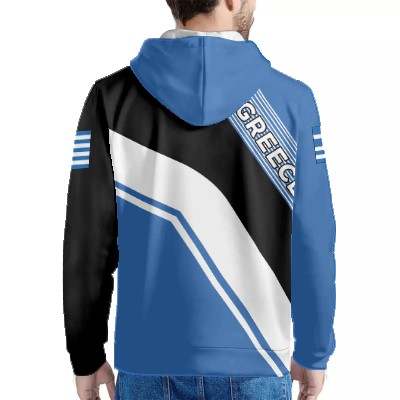 Greece Hoodie–Unisex, Eco-Friendly, Quick-Dry & Anti-Wrinkle