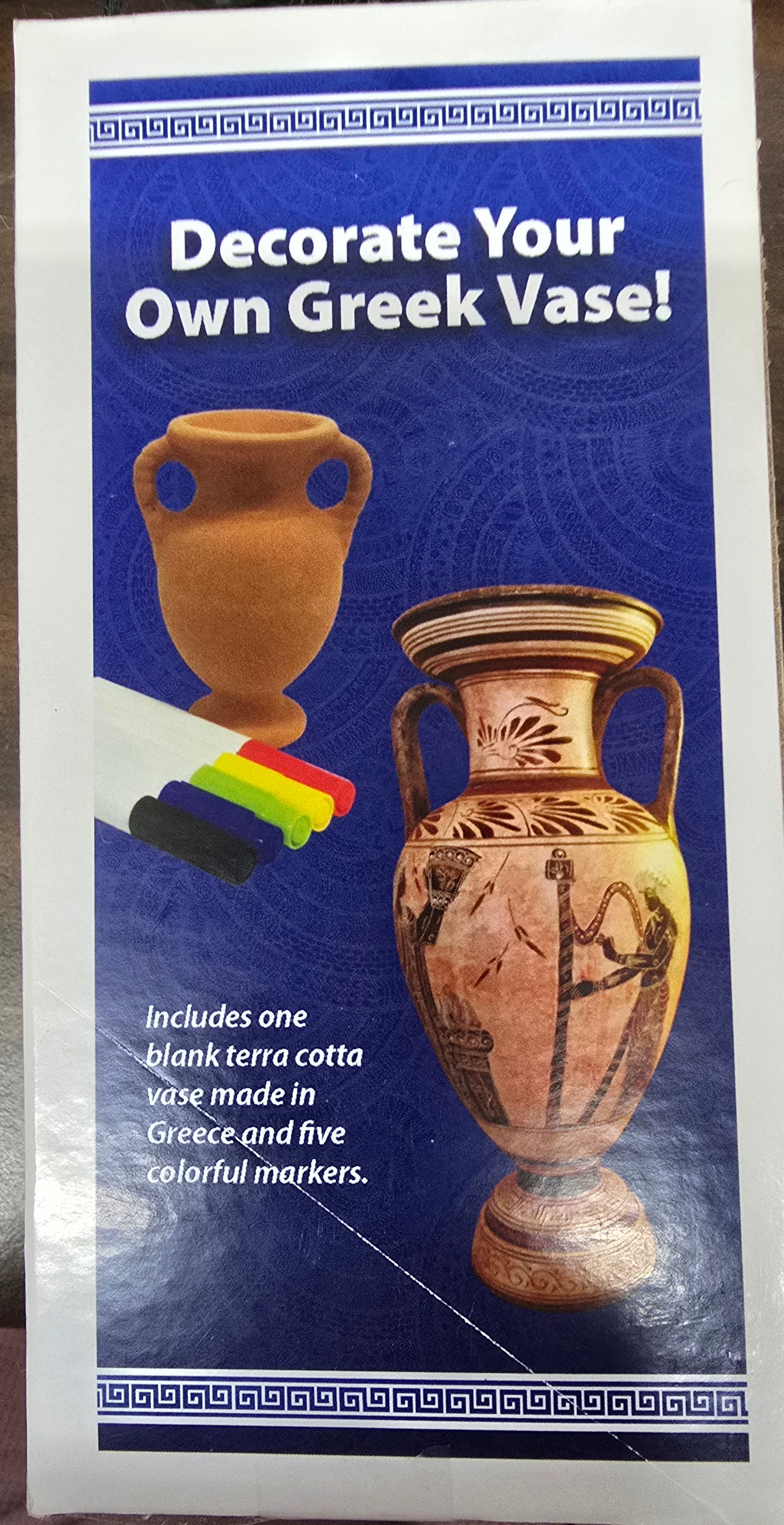 Paint Your Own Greek Vase - Creative DYI Art Kit