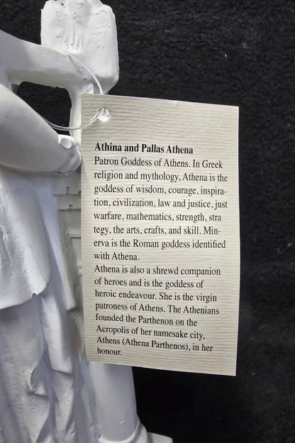 Handcrafted Athena Statue – A Symbol of Wisdom & Victory