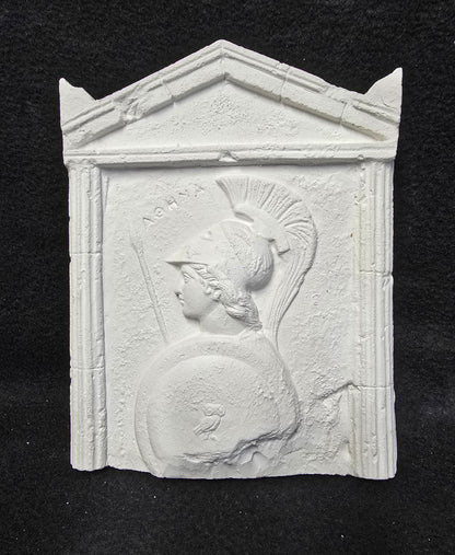 Athena Handcrafted Alabaster Plaque - Timeless Artisan Item